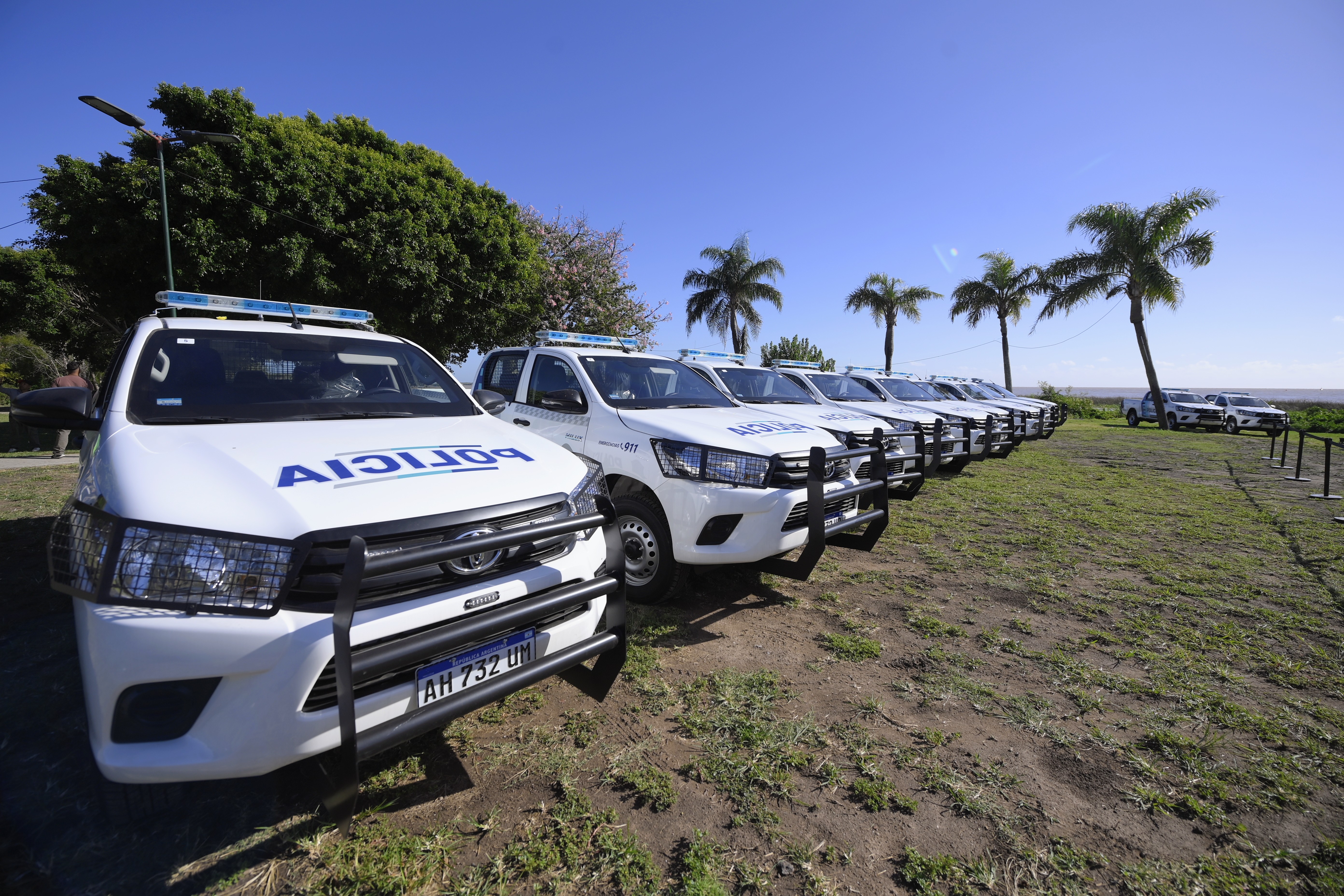 Entregaron 11 nuevos patrulleros para reforzar la seguridad en San Isidro